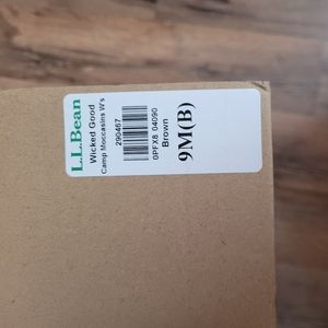 L.L bean moccasin slippers